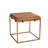 Table de bout Oak Block - ensemble de deux