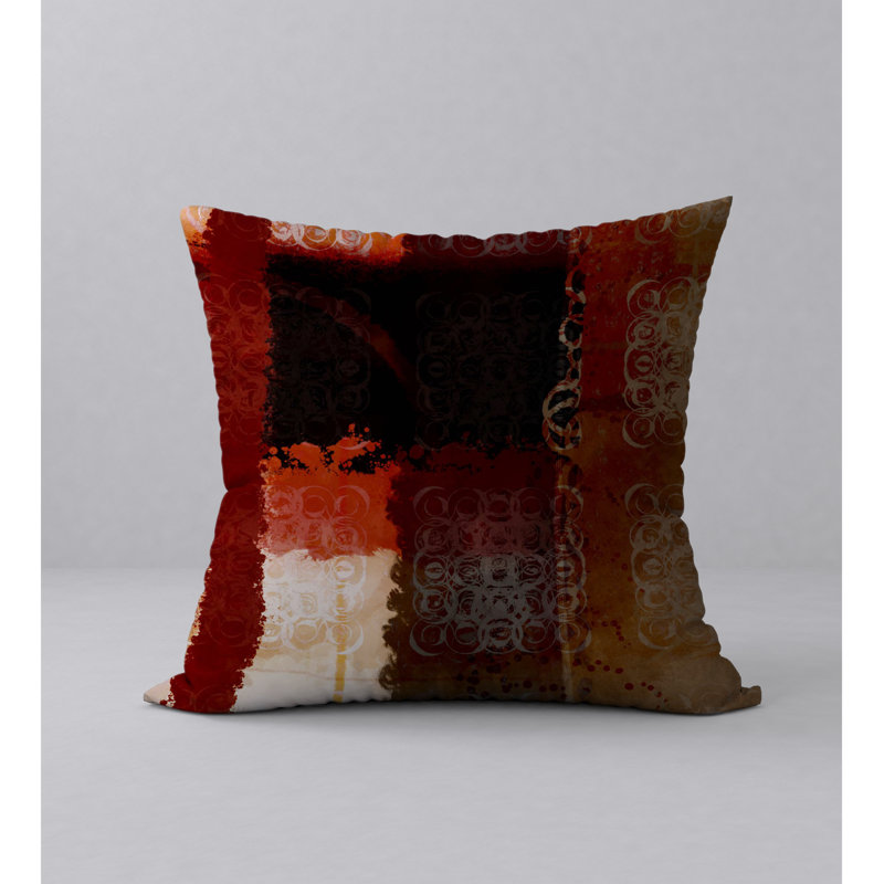Housse et insert de coussin carré superbe, 24" X 24"