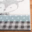 Tapis gris à imprimé animal Glantz-2075215490