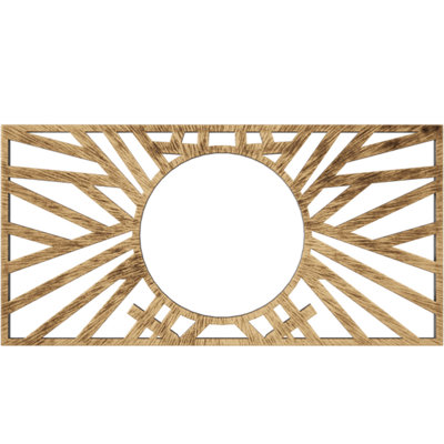 Médaillon de plafond en PVC de qualité architecturale Hoover