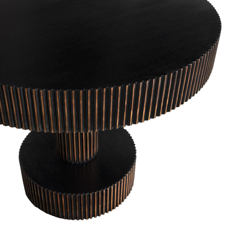 Stringata Solid Wood End Table