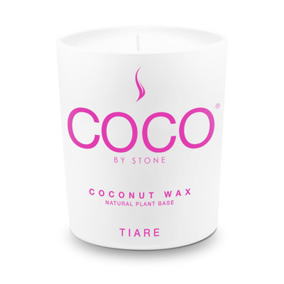 Tiare Natural Coconut Apricot Wax Candle