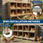 66cm Wood Floor Bird Cage