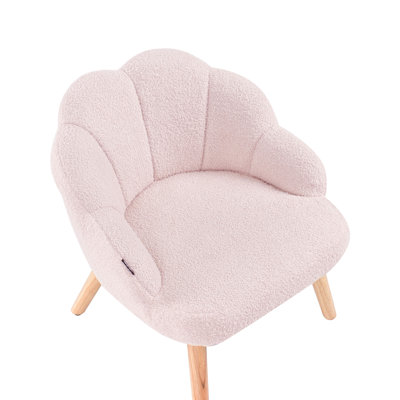 Kids Boucle Armchair Pastel MILAND