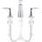 Kohler Alteo Widespread Bathroom Faucet with Pop-Up Drain Assembly, 3-Hole 2-Handle Bathroom Sink Faucet, 1.2 gpm-10842093