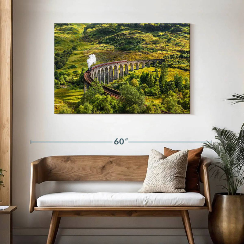 Lilie Glenfinnan, chemin de fer du viaduc