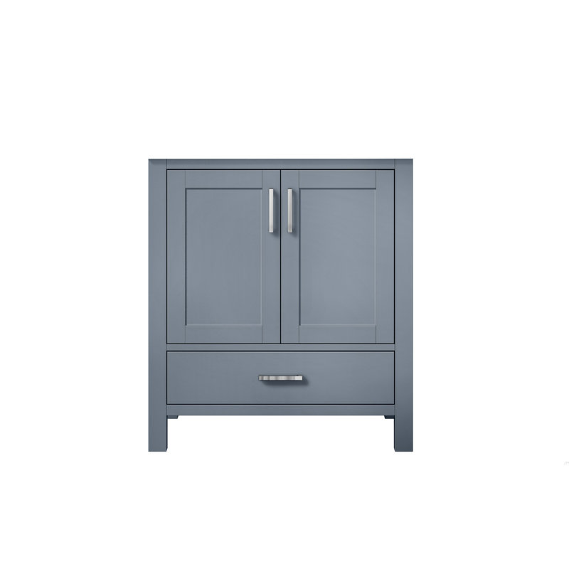 Jacques 30" Dark Grey Freestanding Vanity Cabinet