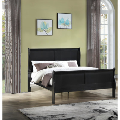 Mobilier de chambre à coucher en bois massif Louis Louis