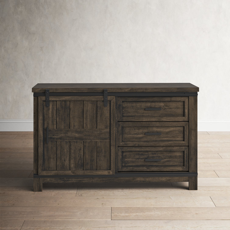 Lecco 56'' W 3 - Drawer Dresser