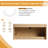 Haldor 36'' Wall-Mounted Single Bathroom Vanity Base Only
