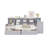 Twin Daybed With 3 Storage Cabinets, 2 Drawers, Adjustable Desk And Built-In Shelf - Wood For Durability Study Construction-504366728