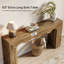 160 cm Console Table with Wavy Design