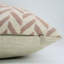Housse de coussin en mélange de lin à imprimé main Fabividine-111690905