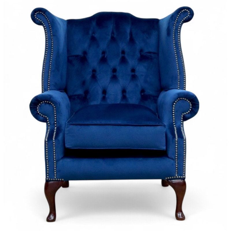 Upholstered Wingback Chair