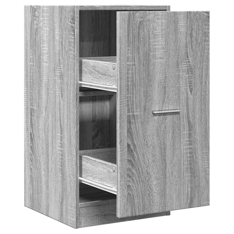 Ruca End Table, Grey/Sonoma