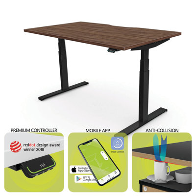 Linak DF2 Standing Desk Adjustable Metal Base Standing Desk