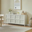 Buffet 67 po moderne, charnières à fermeture en douceur, fixation murale - gris clair