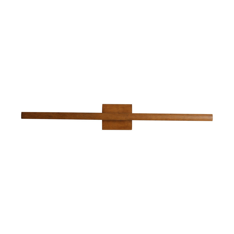 Caslin 35" LED Bath Bar, Walnut