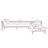 Crean 115'' Velvet Sofa