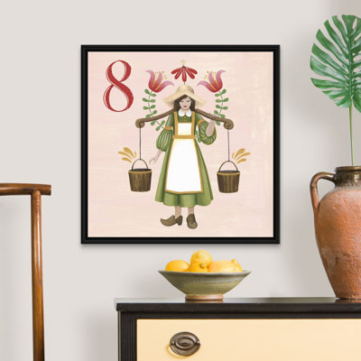 Reproduction d’art sur toile, « Twelve Days VIII » par Grace Popp