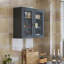Bonamy Modern Floating Wall Mounted Storage Cabinet with 2 Doors-1721497473