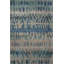 Tapis décoratif moderne à motif abstrait bleu et vert-108926521