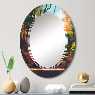 Oval Mirror