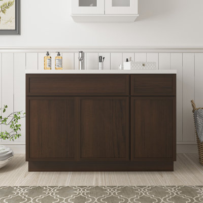 Base de meuble-lavabo simple 51 po seulement