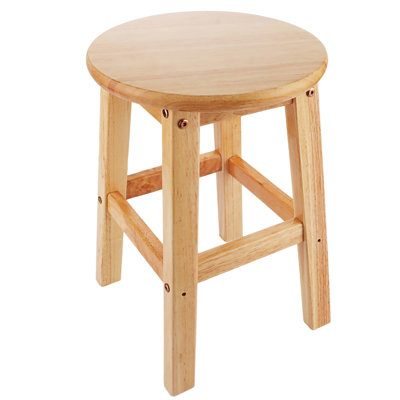 Solid Wood Accent Stool