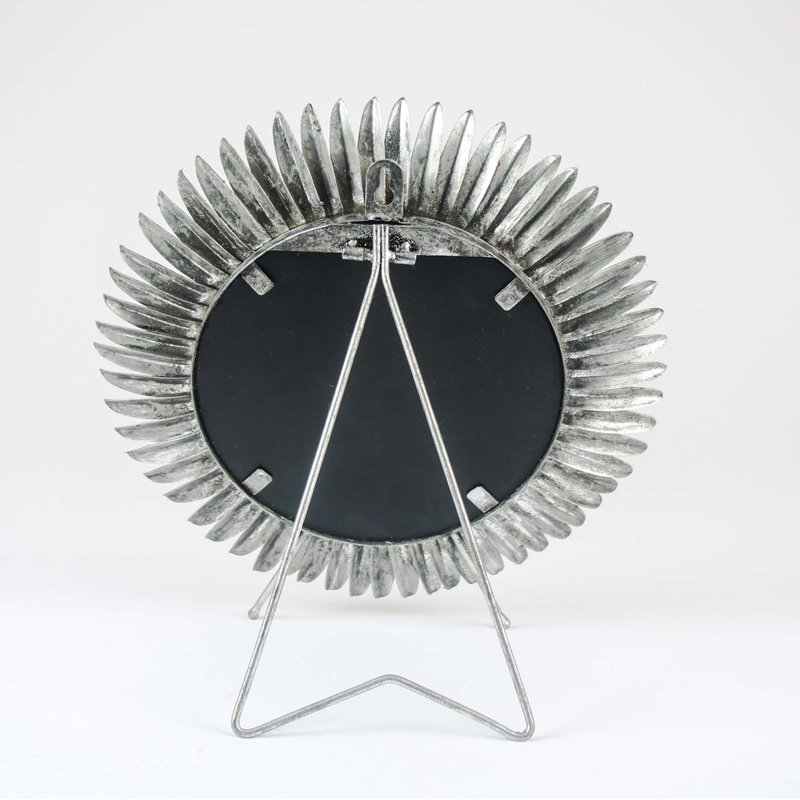 Alois Metal Flat Floor Mirror, Silver