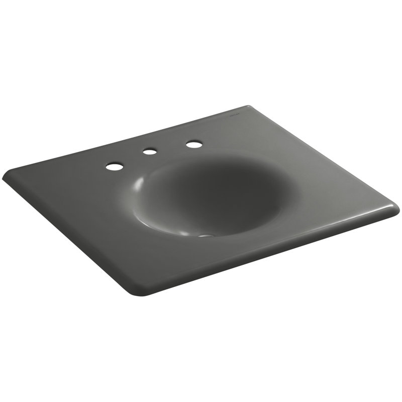 Iron Impressions 26" Single Bathroom Vanity Top, Sunlight, Sunlight, 8'' Widespread