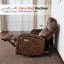 2 Seater Faux Leather Electric Loveseat-641778387