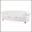 Canapé Chesterfield à accoudoirs roulés 3 places 84,65 po Evanna