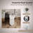 MaceratingFlo Elongated 18" ADA Comfort Upflush Toilet, Stable 600W Macerating Toilet System