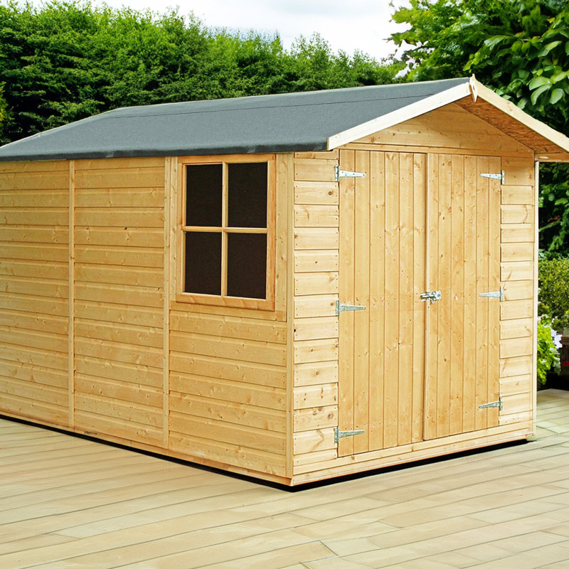 Guernsey 10 ft x 7 ft Double Door Shed, No