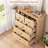 5 Drawer Dresser For Bedroom, Modern Tall Dresser Organizer With Storage Drawers-1158982923