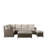 Blaney Square Dining Set With Rising Table Natural