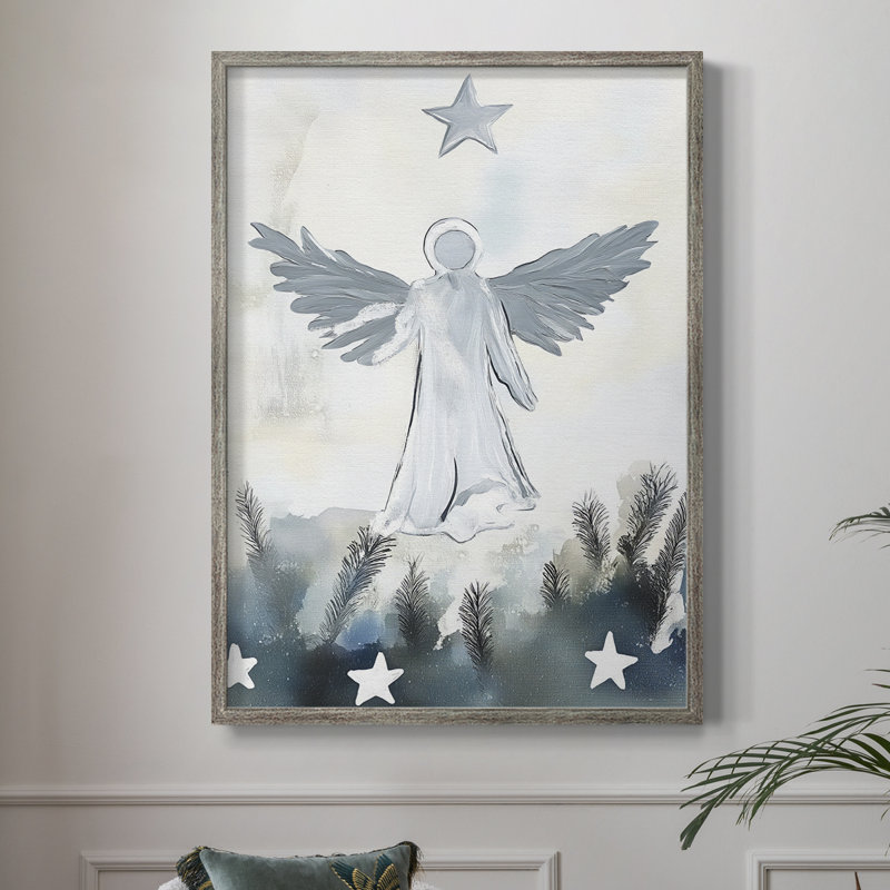 «Christmas Holiday Art XL», reproduction encadrée - bois massif, H 30 po x l 24 po
