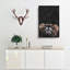 Lion Looking Upwards - Wrapped Canvas-56666005