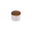 Le Creuset Stoneware Signature Salt Cellar With Wood Lid, 7 Oz., Cerise-949159572