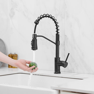 Fapully Pull Down Touchless Kitchen Faucet