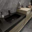 Ensemble de meuble-lavabo double mural Golitz-65239722