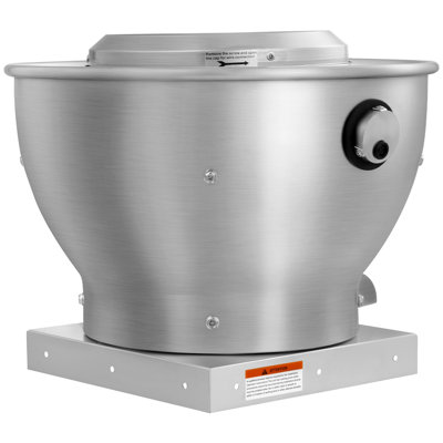 Ventilateur de cuisine commercial, hotte de cuisine pour auvent de 612 pi³ / min, hotte pour camion de nourriture à entraînement direct de 0,25 HP et 180 W, à vitesse élevée et à faible bruit, pour l'entrepôt et l'agriculture