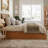 Floranne Solid Wood Sleigh Bed with Trundle-709108801-714606095