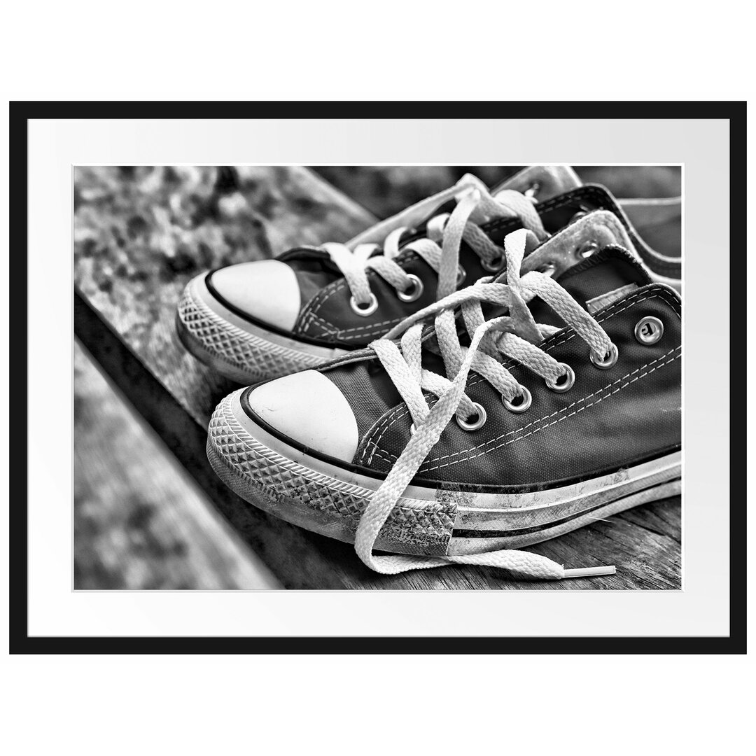 Gerahmter Fotodruck Trendy Shoes