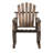 Outdoor Wagon Wheel Adirondack Chair