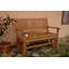 Del-Amo Teak Garden Glider Bench