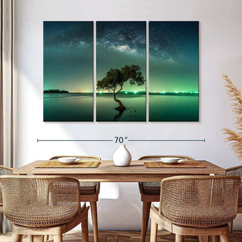Oberle Milky Way Over Tree, 42" H x 65" W