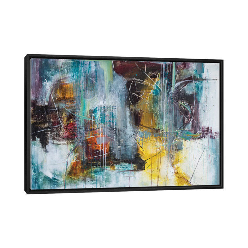 Birdland, reproduction d'art sur toile tendue, Toile avec cadre noir, Pas de tapis, H 32 po x l 48 po x P 1,5 po