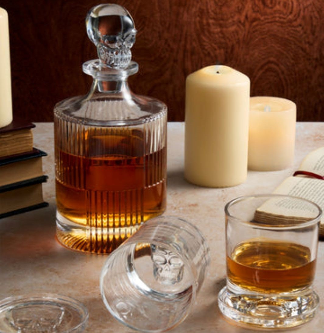Skull 3-Piece Decanter Set